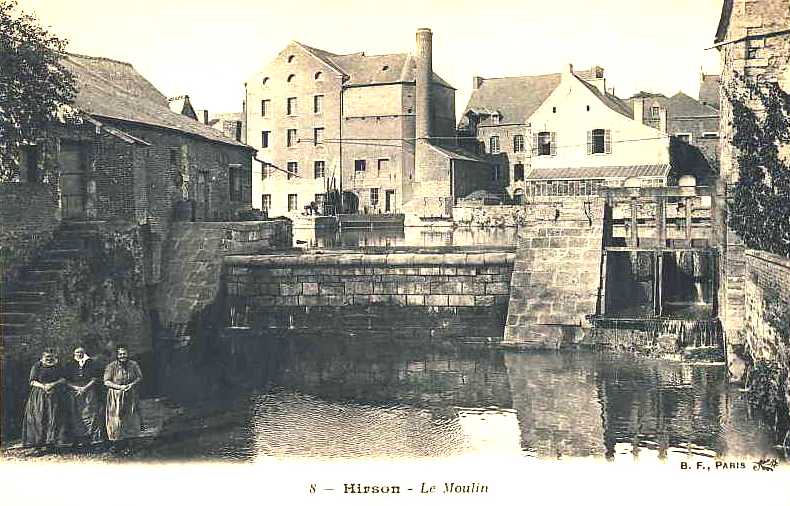 Hirson (Aisne) CPA le moulin