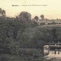Hirson (Aisne) CPA l'Oise à la fosse aux loups