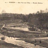 Hirson (Aisne) CPA l'Oise au moulin Delloue
