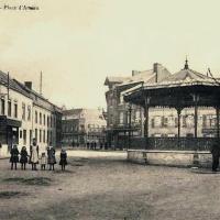 Hirson (Aisne) CPA la Place d'armes