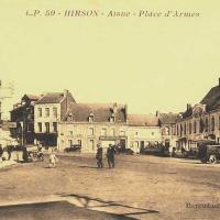 Hirson (Aisne) CPA la Place d'armes