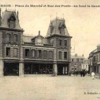 Hirson (Aisne) CPA la place du marché