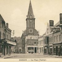 Hirson (Aisne) CPA la place Pasteur