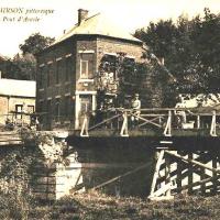 Hirson (Aisne) CPA le pont d'Arcole