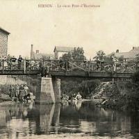 Hirson (Aisne) CPA le pont d'Hermisson