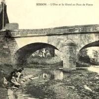 Hirson (Aisne) CPA le pont de pierre