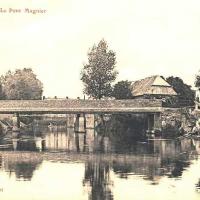 Hirson (Aisne) CPA le pont Magnier