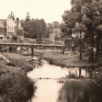 Hirson (Aisne) CPA les ponts vers 1950