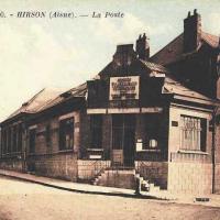 Hirson (Aisne) CPA le bureau de Poste