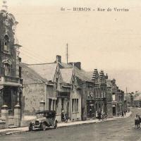 Hirson (Aisne) CPA la rue de Vervins