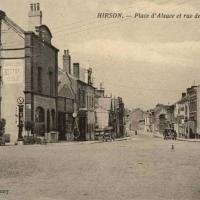 Hirson (Aisne) CPA la rue de Vervins