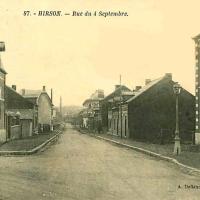 Hirson (Aisne) CPA la rue du 4 Septembre