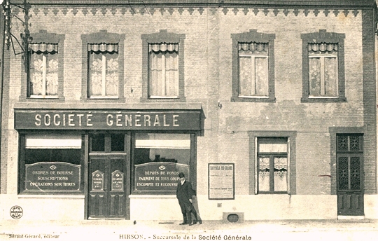 Hirson (Aisne) CPA la Société Générale