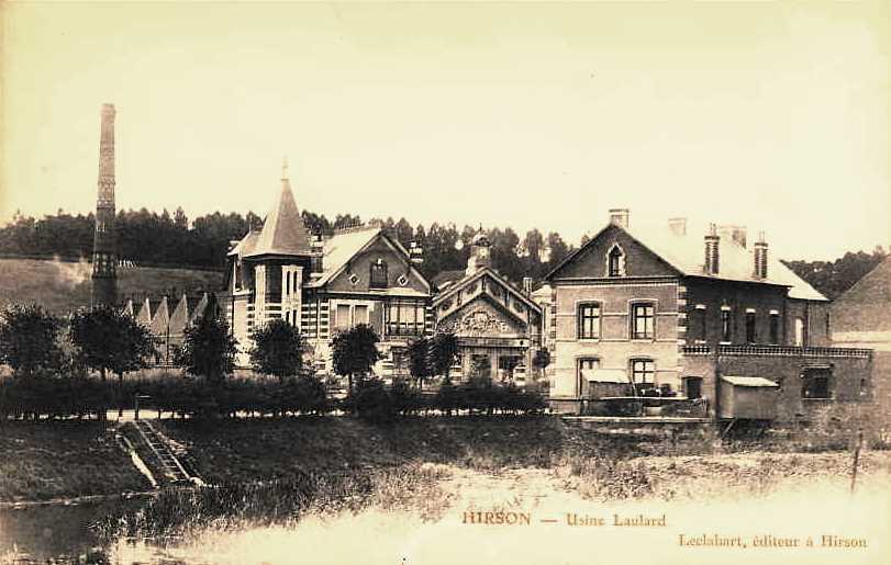 Hirson (Aisne) CPA l'usine Persévérante Laulard