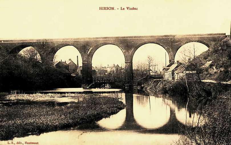 Hirson (Aisne) CPA le viaduc