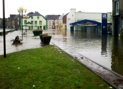 Hirson (Aisne) les inondations de janvier 2011