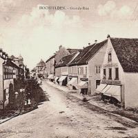 Hochfelden 67 la grande rue cpa