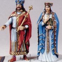 Hugues Capet et Adélaïde d'Aquitaine