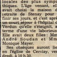 Avis de décès (1985)