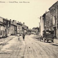 Inor (Meuse) La Grande rue CPA