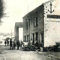 Inor (Meuse) La rue de l'église CPA