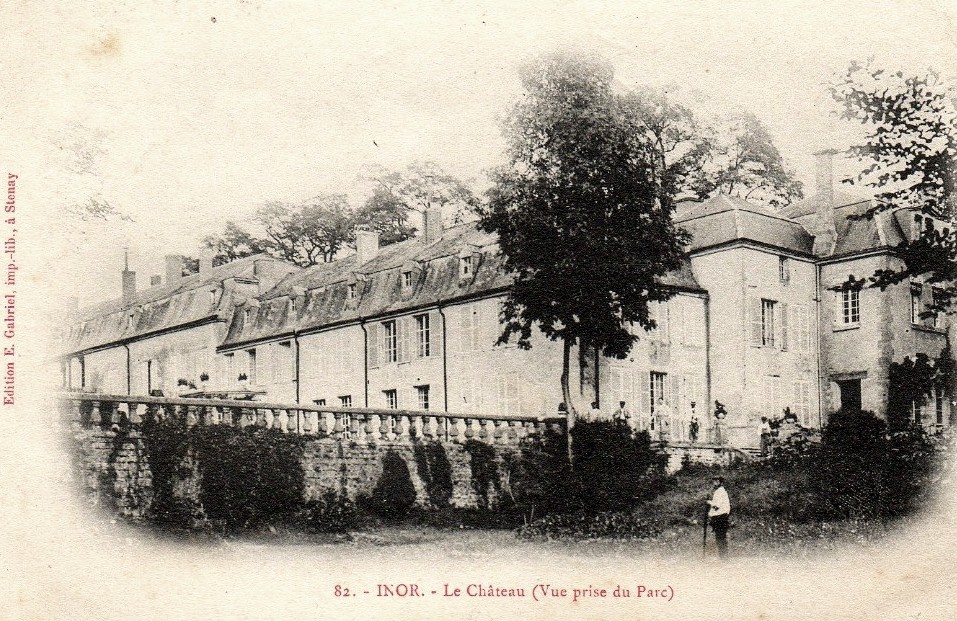 Inor (Meuse) Le château CPA