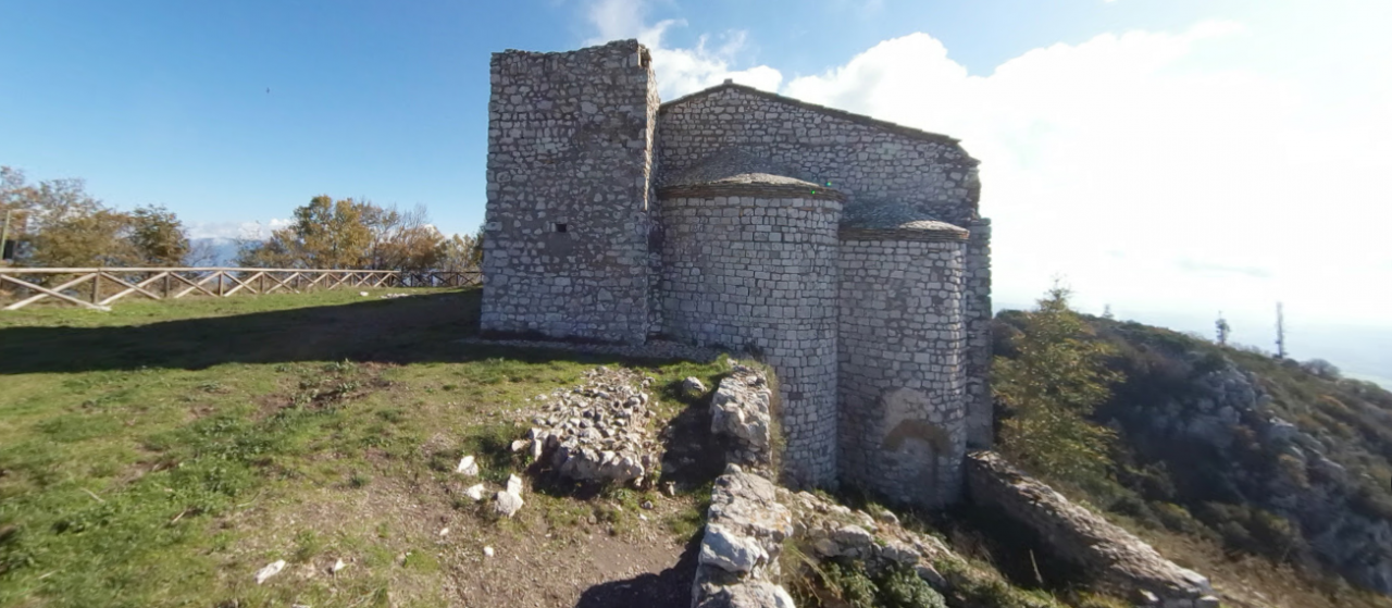 Italie - Le mont Soracte, l'ermitage San Silvestro