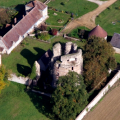 Les ruines du château CPA