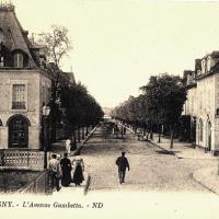 Joigny (89) L'avenue Gambetta CPA