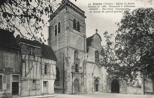 Joigny (89) L'église Saint-André CPA