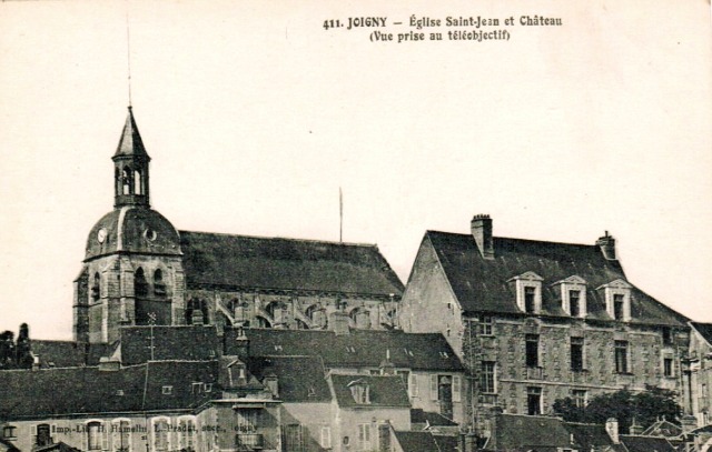 Joigny (89) L'église Saint-Jean CPA