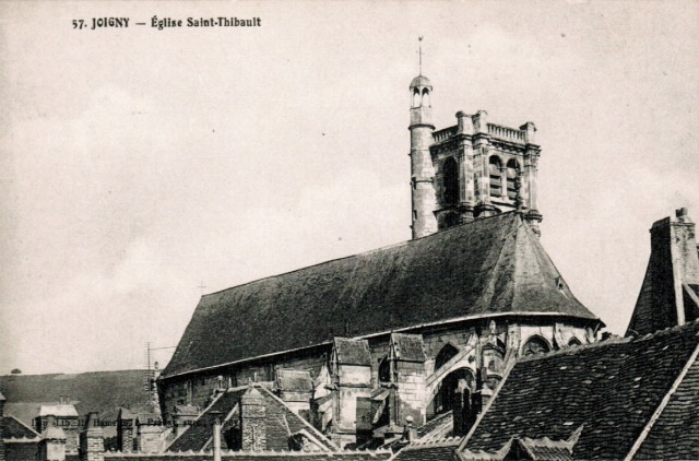 Joigny (89) L'église Saint-Thibault CPA