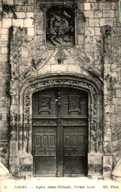 Joigny (89) L'église Saint-Thibault CPA