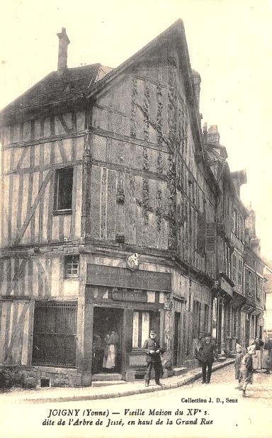 Joigny (89) La maison de l'Arbre de Jessé CPA