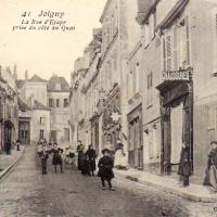 Joigny (89) La rue d'Etape CPA