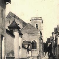 Joigny (89) La rue des Moines CPA