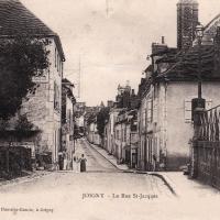 Joigny (89) La rue Saint-Jacques CPA