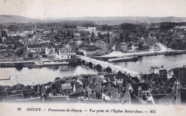 Joigny (89) Vue générale CPA