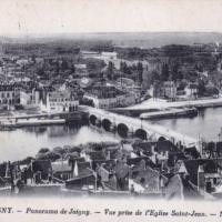Joigny (89) Vue générale CPA