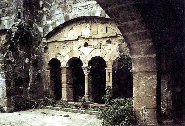 Le cloître, cpa