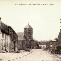 Juvigny-sur-Loison (Meuse) L'église Saint Denis CPA