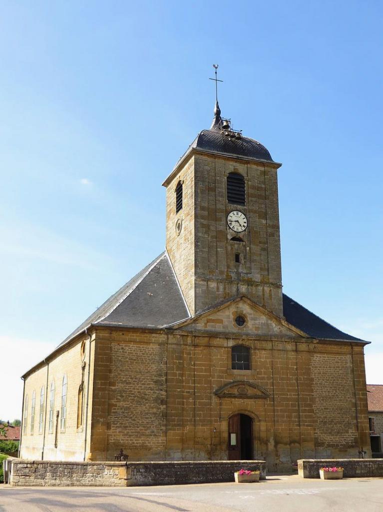 Juvigny-sur-Loison (Meuse) L'église Saint Denis
