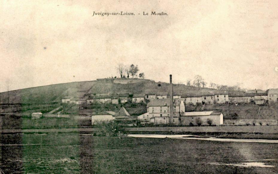 Juvigny-sur-Loison (Meuse) Le moulin CPA
