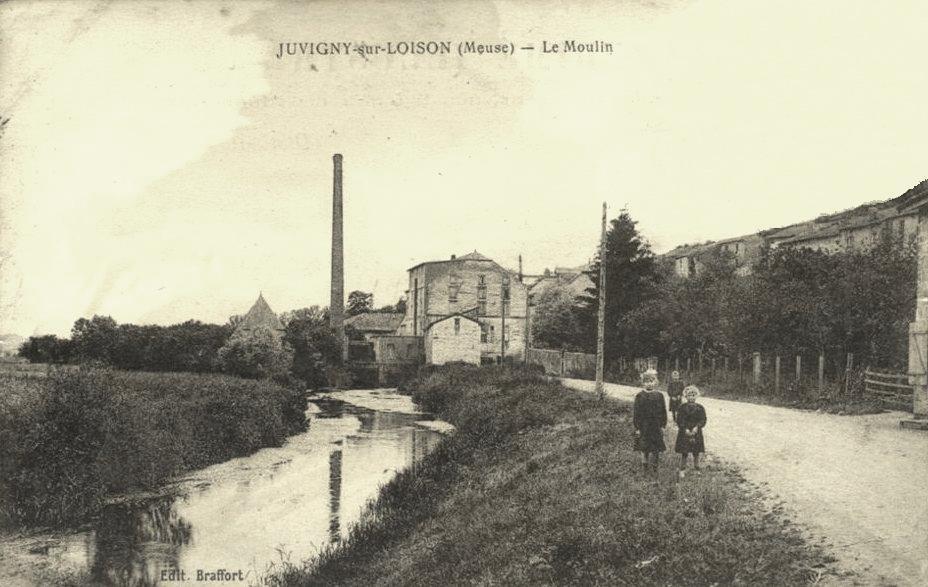 Juvigny-sur-Loison (Meuse) Le moulin CPA