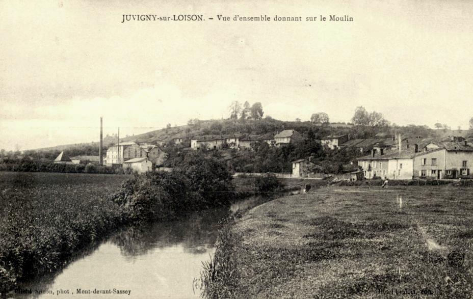 Juvigny-sur-Loison (Meuse) Le moulin CPA