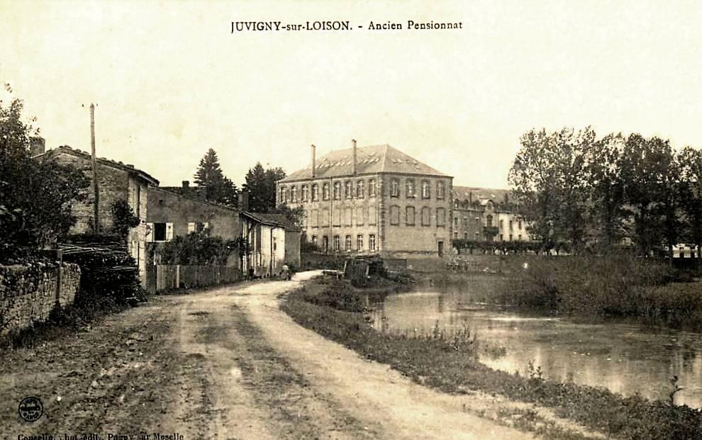 Juvigny-sur-Loison (Meuse) Le pensionnat CPA