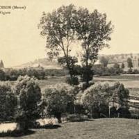 Juvigny-sur-Loison (Meuse) Le pont des vignes CPA