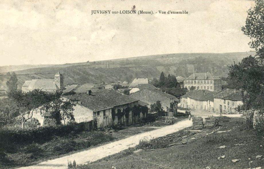 Juvigny-sur-Loison (Meuse) Vue générale CPA