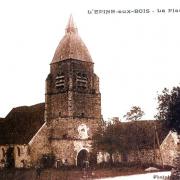 L'Epine-aux-Bois (Aisne) CPA Eglise Saint-Cyr et Sainte-Juliette