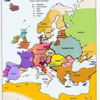 L'Europe en 1500